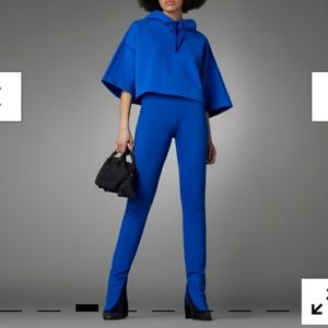 NWT ADIDAS Blue Version Tights Casual High Waisted Legging Sz S